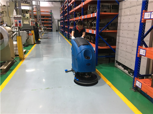 工廠車間手推式洗地機