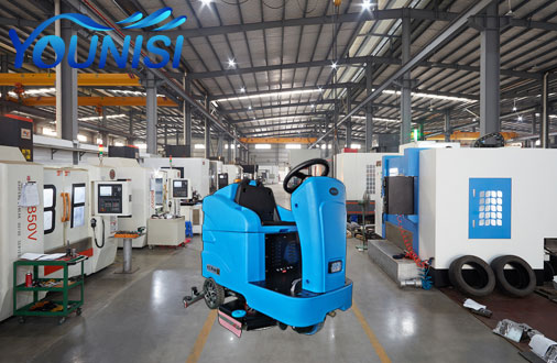 宜興工業(yè)工廠車間用駕駛式洗地機(jī)