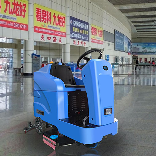 車站用優(yōu)尼斯大型駕駛式洗地機(jī)